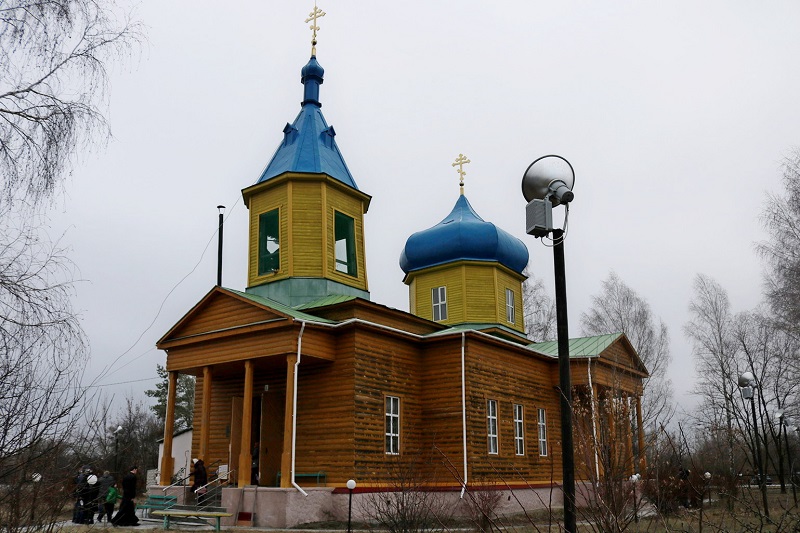 Храм Архангела Михаила в селе Песчаном.