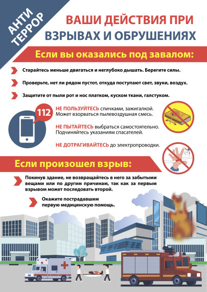 Как вести себя при взрыве. Как вести себя при взрыве.